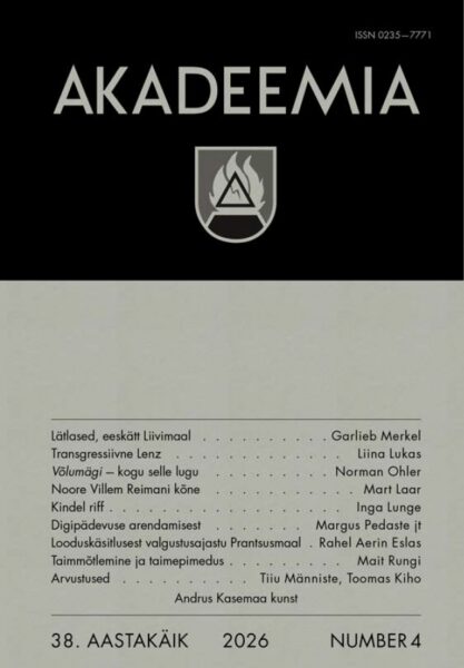 AKADEEMIA nr. 4 – 2026