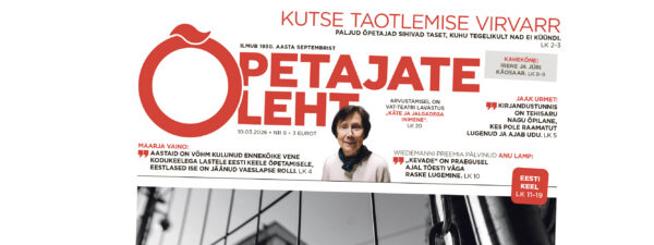 &Otilde;petajate Leht 10. m&auml;rtsil