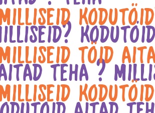 Milliseid kodut&ouml;id aitad teha?